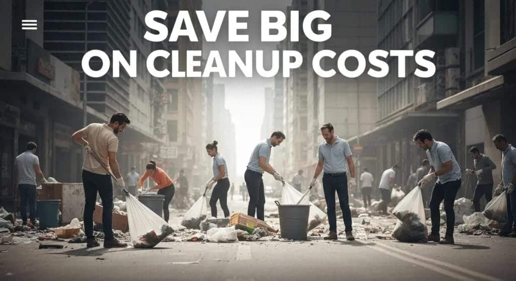 Save Big on Cleanup Costs