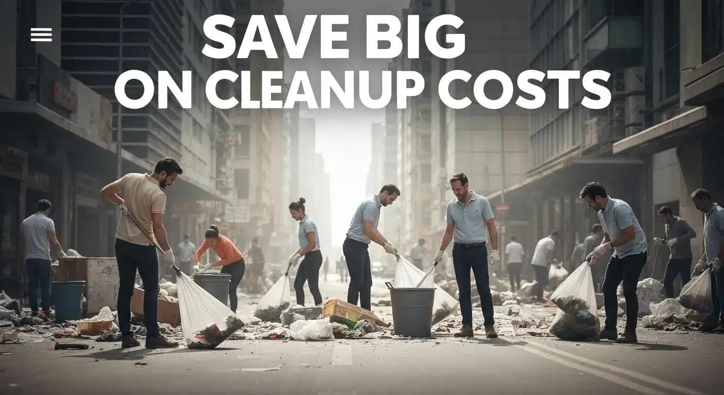 Save Big on Cleanup Costs