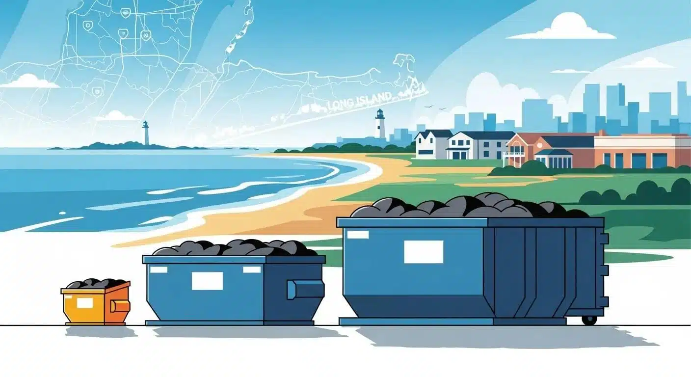 Affordable Dumpster Sizes in Long Island