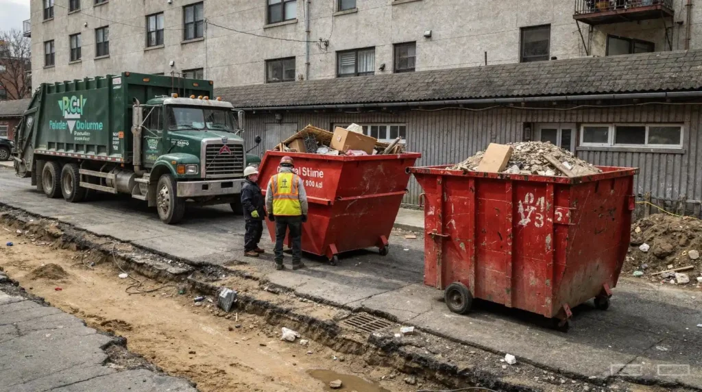 Best Dumpster Rental for Moving: Efficient Waste Management in New York City 3 Choosing the right size means matching a container's cubic yards and weight allowance